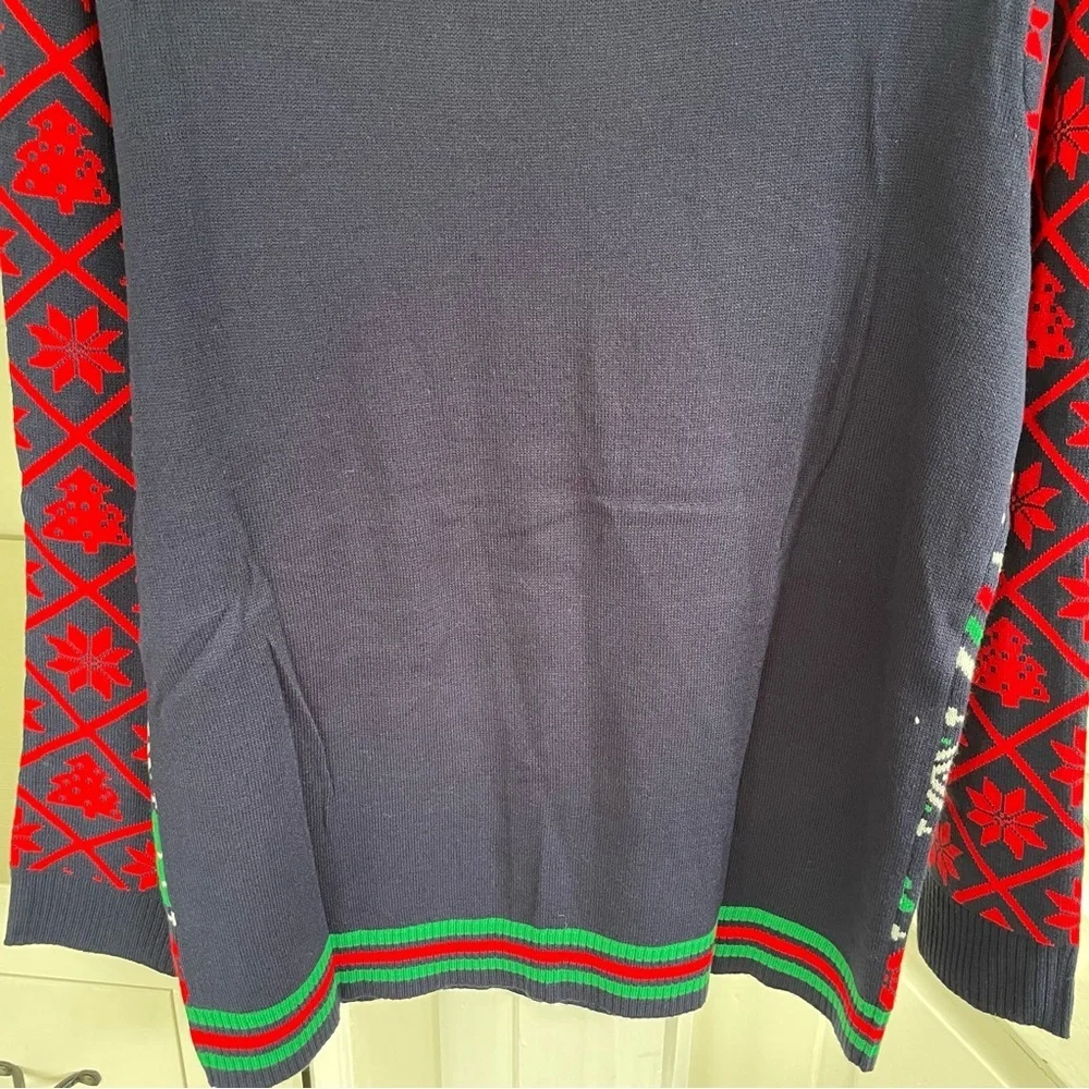 Rockin' Around Women's Christmas Sweater - Picture 6 of 7